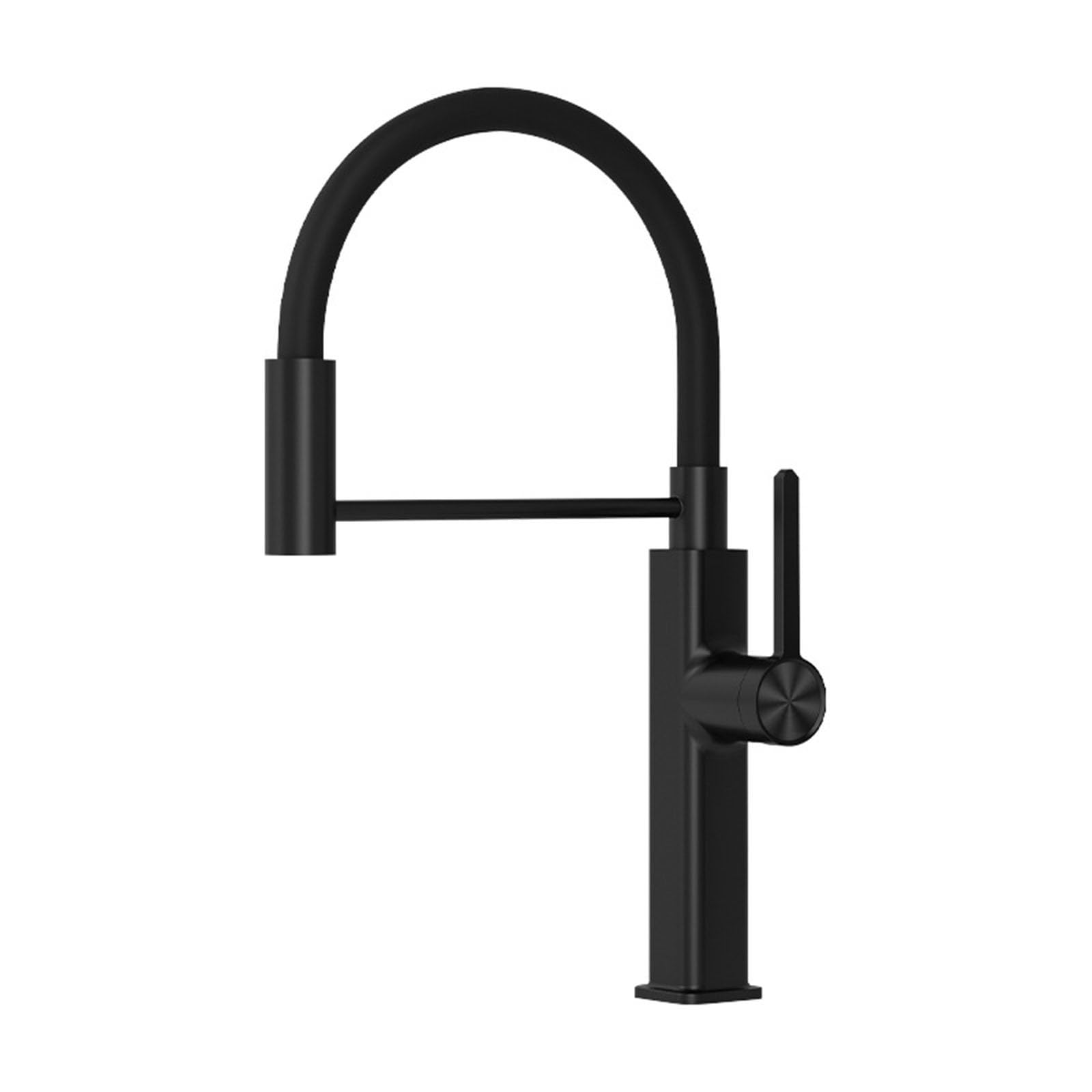 Flexible Kitchen Sink Mixer Tap Single Lever 2 Modes Taps with Pull Out Spray