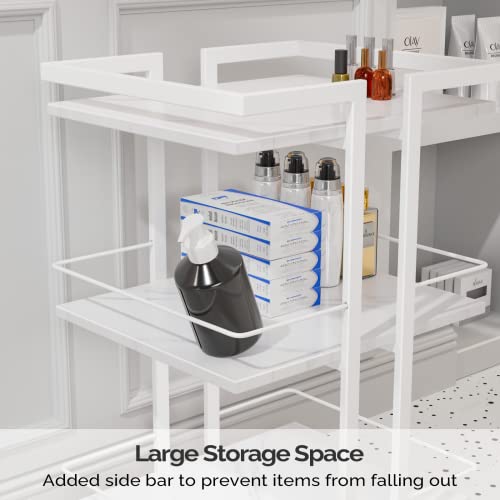 Salon-Cart-on-Wheels-with-Three-Tray-Esthetician-Cart-Storage-Trolley-for-Massage-Facials-Tattoo-Salon-Rolling-Cart-Beauty-Spa-Cosmetology-Manicure-Equipment