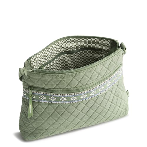 Image of Vera Bradley Women's Premium Cotton Original Zip Hipster Crossbody Bag