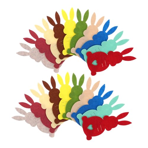 Totority Charming Bunny Coin Clip Money Holder for Easter Bunny Money Holders Easter Party Decorations for Boys and Girls