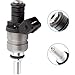YMAUGP 6pcs Fuel Injector For BMW X3 Z3 Z4 528i 328Ci 323Ci 525i 325xi 320i Fuel Injectors Fits 1427240 7546244, 13537546244, 13641427240 A2C59511971 852-12172 Car Parts