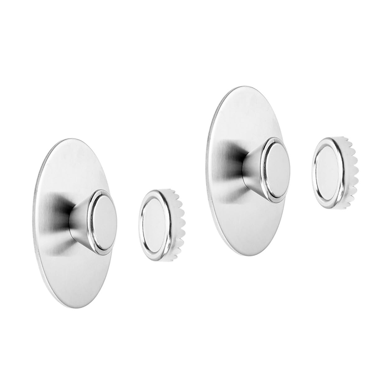 MAGICLULU 4pezzi Portasapone Per Scarico Design e Facile Installazione Accessorio Per Organizzazione e Decorazione