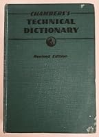 Chambers's Technical Dictionary B000LBP67A Book Cover