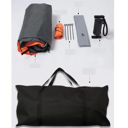 Carpa inflable automática impermeable para camping 2-4 personas miniatura 4