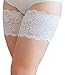 Produktbild Bandelettes Original Warenzeichen, Sexy Anti-Scheurn, Elastische Oberschenkelbänder, Verhindern Reibung am Oberschenkel, Weiß Dolce, XXX-Large, F (78-82cm)