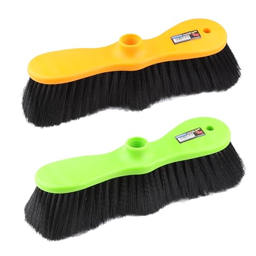 Coronet Zimmerbesen Turbo aus Kunststoff mit Gewinde (ca. 28cm)