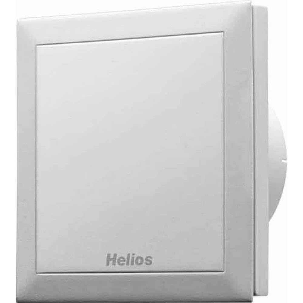 Helios M1/100 F Minilüfter - Badventilator mit Feuchtesteuerung, 5 Watt | Kleinraumventilator mit IP45 Schutz, 2 Leistungsstufen & Nachlauffunktion - ideal für barrierefreie Badentlüftung