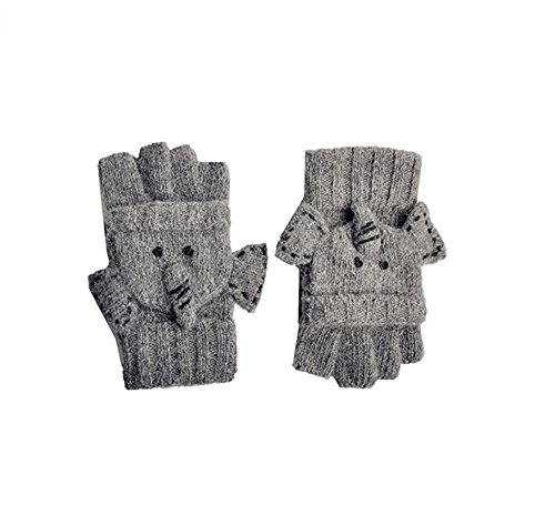 Sudawave - Guantes - para mujer gris gris Talla única