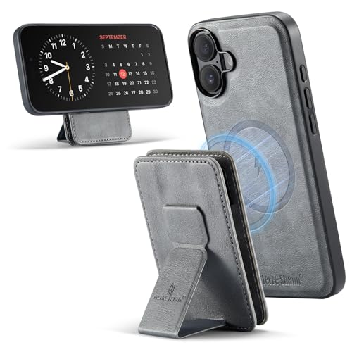 Coque iPhone 15 Pro avec porte-cartes aimanté pour voyager léger sans portefeuille encombrant