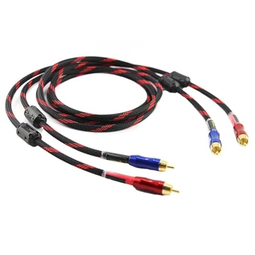 Cable de audio RCAA a RCAA 0.5 m miniatura 1