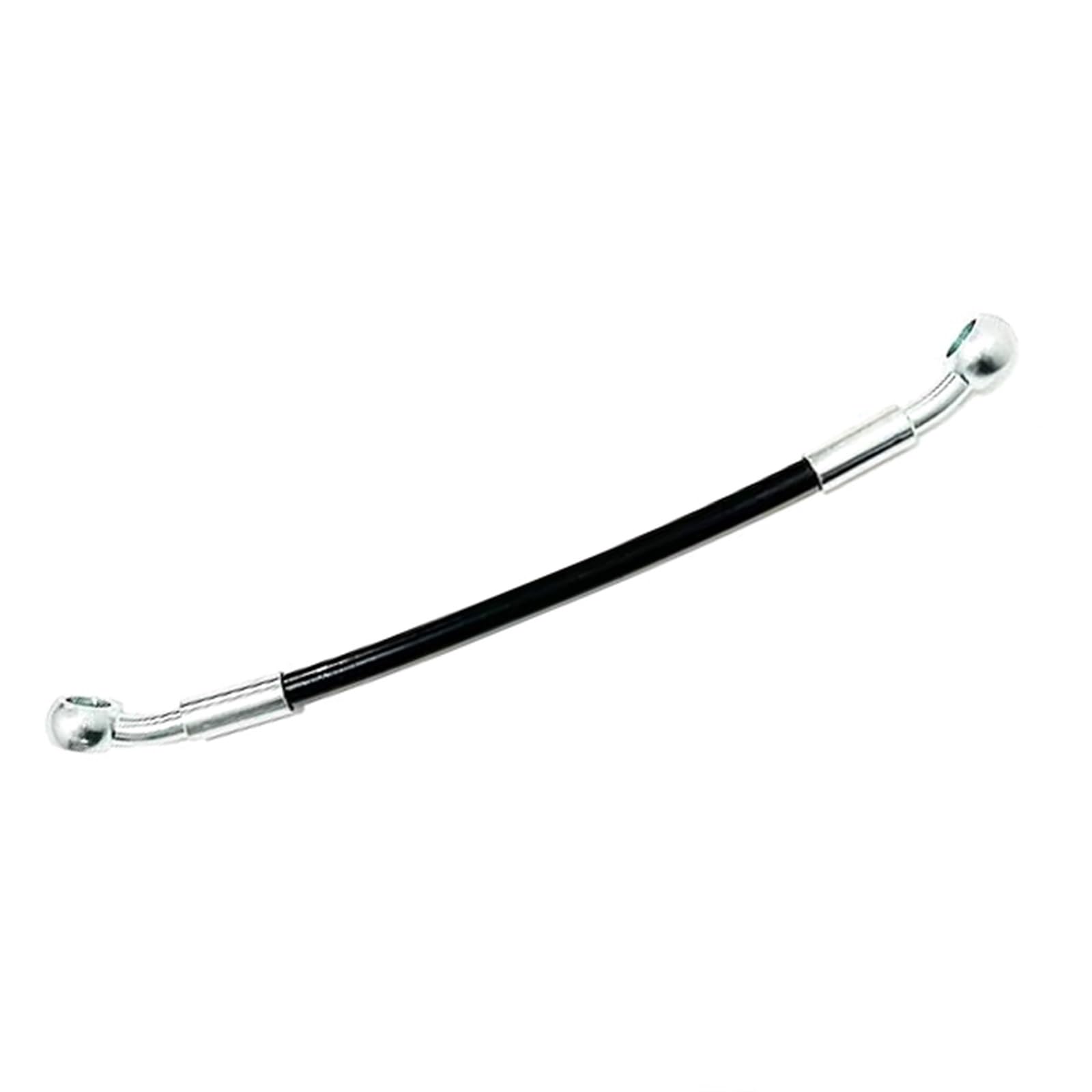 Motorbike Brake Line Motorcycle 10cm-500cm Braided Cable Brake Hose Line M10 Banjo Hydraulic Oil Pipe 28°-28° Accessories(200CM)