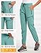 baleaf Women's Hiking Pants Water Resistant Lightweight Joggers Pant Quick Dry for All Seasons Elastic Waist Pond Size M