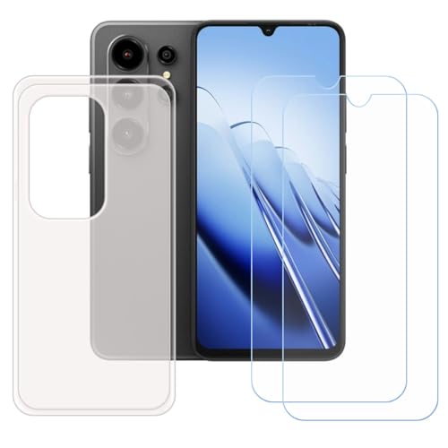 BMPNLSZ �K�pBlackview Wave 10�p+[2�p�b�N]HD�����K���X�ėp�������P�[�X�A�V���J�Q���P�[�XTPU�o���p�[�ی�o�b�N�P�[�X-�K�pBlackview Wave 10�p�X�N���C�u�h�~�ی��(6,88")