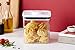 OXO Good Grips POP Container - Airtight Food Storage - Big Square Short 2.8 Qt Ideal for 5 lbs of sugar, cookies or crackers