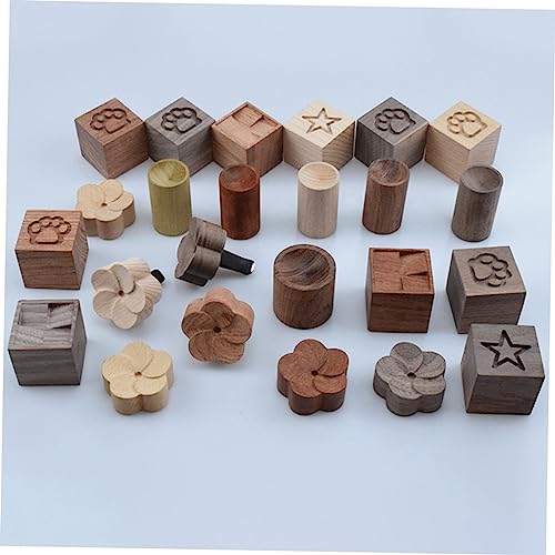 Difusor aromático de madera para auto 3pcs miniatura 2
