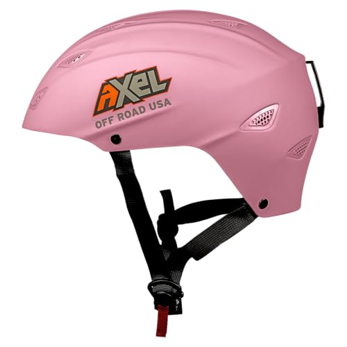 AXEL Off Road and On-Road GRIT D.O.T. Helmet (Small, Wildly Pink)