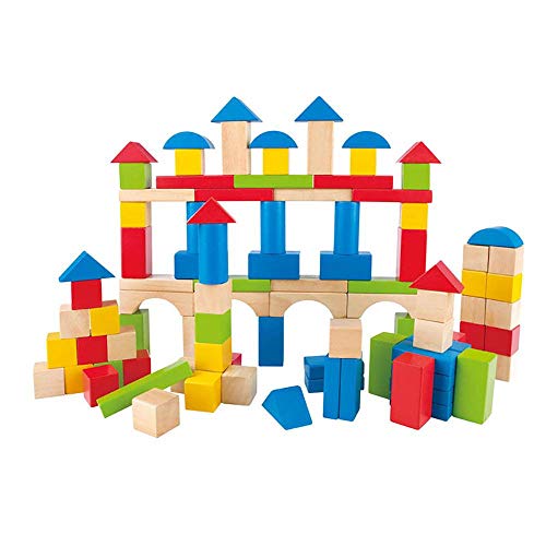 Preisvergleich Produktbild Hape E0427 Multicoloured Building Blocks Set, mehrfarbig