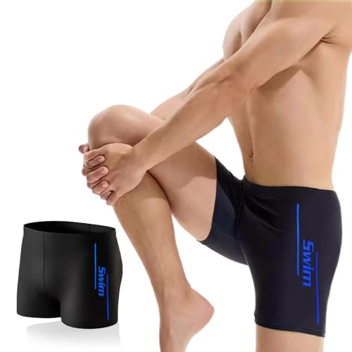 Bañadores para Hombre Bóxer Transpirable de Secado Rápido, Hay un Diseño de Cordón en El Interior para Ajustar El Tamaño, Ideal para Deportes Acuáticos, Natación y Surf, XL (80-100KG)