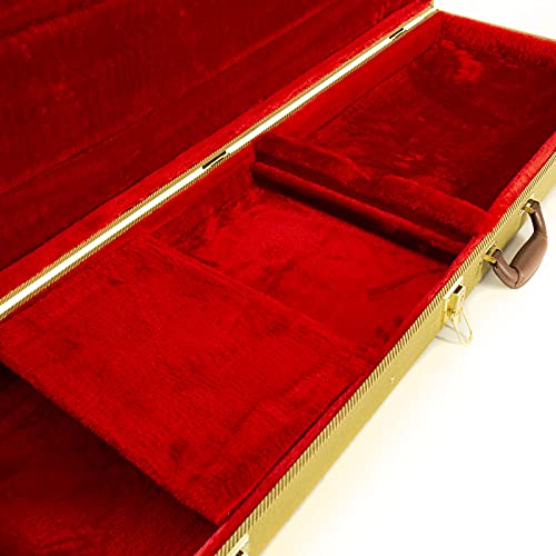 Fame Hard-Case Tweed (Electric Bass) – Étui pour Basses Électriques - Les Beatles, Paul McCartney, John Lennon, RIngo Starr, George Harrison Fame Hard-Case Tweed (Electric Bass) - Étui pour Basses Électriques – Image 6