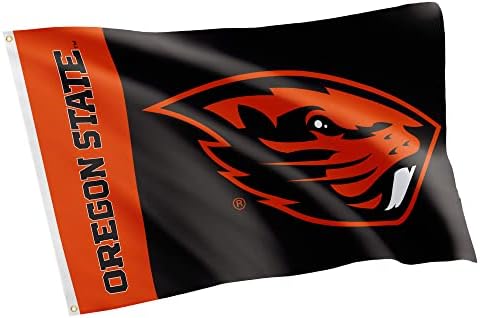 Ohio State Buckeyes Flag – 3x5 Ft, 100% Polyester, Double-Sided, Officially Licensed OSU Banner