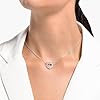 Swarovski Collana Swarovski Infinity, Cuore, Bianca, Mix di finiture #5