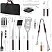BOPEUY 38 Stück Edelstahl Grillbesteck Set, Grillkoffer Grill Set Männer Geschenk, Komplette BBQ Grillbesteck Koffer Hochwertiger Grill Sets für Outdoor BBQ