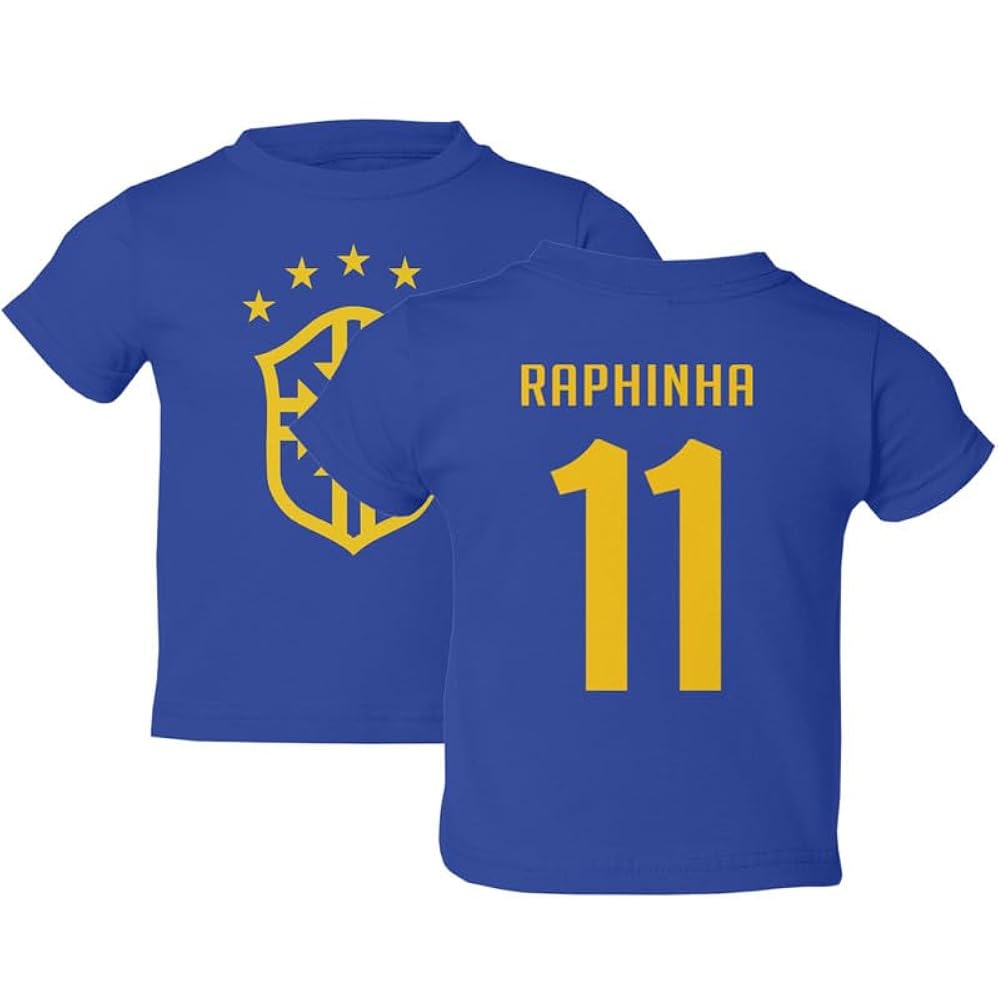 Raphinha 11 Jersey Style - Brazilian Football Fans Toddler T
