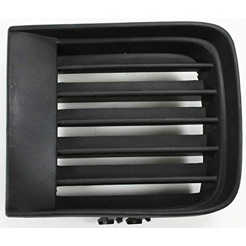DAT AUTO PARTS Front Right Passenger Side Inner Bumper Cover Grille Molding Replacement For 1998-2004 Nissan Pathfinder From 12/98 Production Date Black Smooth NI1039103 622562W100