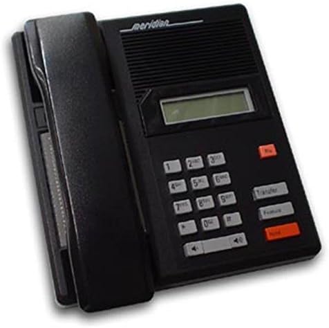 Nortel M7100 NT8B14 Black 1 Button Digital Telephone