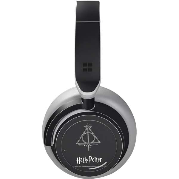 Skinit Decal Audio Skin Compatible with Surface Headphones - Officially Licensed Warner Bros Deathly Hallows Symbol Design