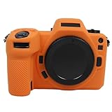 Sagreeny Schutzhülle für Kamera kompatibel mit Nikon Z6 III, maßgeschneiderte Silikonhülle, kompakte leichte Tragetasche (Orange)