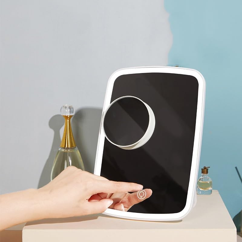 Rechargeable Travel Makeup with Portable Lighted Beauty, 3 Color Lighting image 5