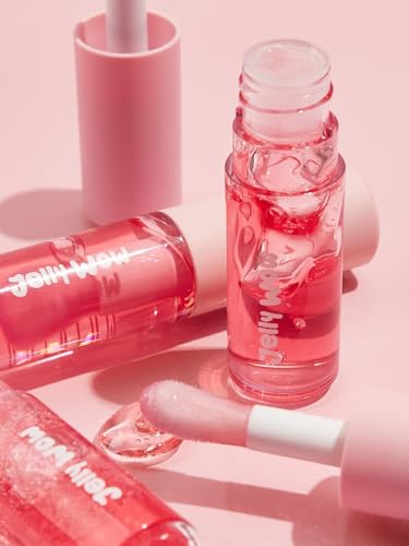 SHEGLAM Jelly Wow Hydrating Non-Sticky Lip Oil Moisturizing Plumping Lip Gloss - Berry Involved - Thumbnail 6