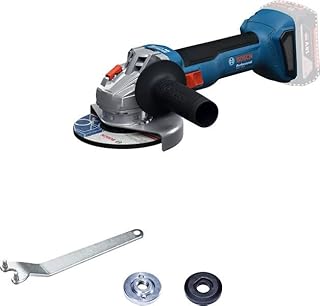 BOSCH GWS 18V-8 Professional Cordless Angle Grinder (Solo) | 800W Equivalent Power | 100mm Disc Size | Compact Design | Optimized Runtime | Advanced Safety Features | Dust-Free Cutting Solution
