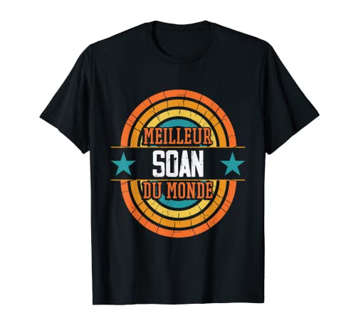 Photo de Meilleur Soan du monde - Drôle de nom Soan T-Shirt