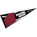 WinCraft Miami Heat Pennant Full Size 12' X 30'