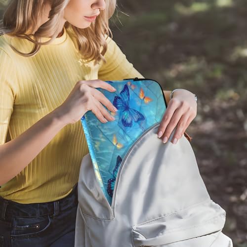 Funda para laptop 13-14 pulgadas azul impermeable y a prueba de golpes miniatura 6