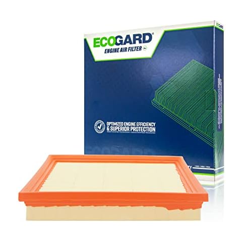 ECOGARD XA11536 Premium Engine Air Filter Fits Subaru Crosstrek 2.0L 2018-2021, Forester 2.5L 2019-2021, Impreza 2.0L 2017-2021, Ascent 2.4L 2019-2022, Outback 2.5L 2020-2022, Legacy 2.5L 2020-2022 Cover