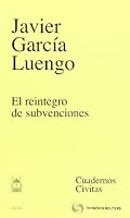 El reintegro de subvenciones (Cuadernos) 8447035778 Book Cover