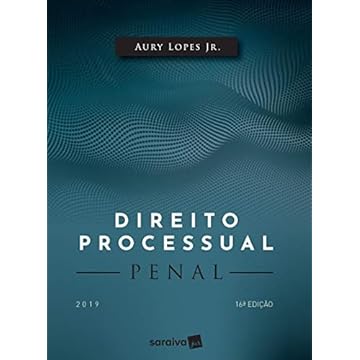 Capa do livro Direito processual penal - 16ª edição de 2019