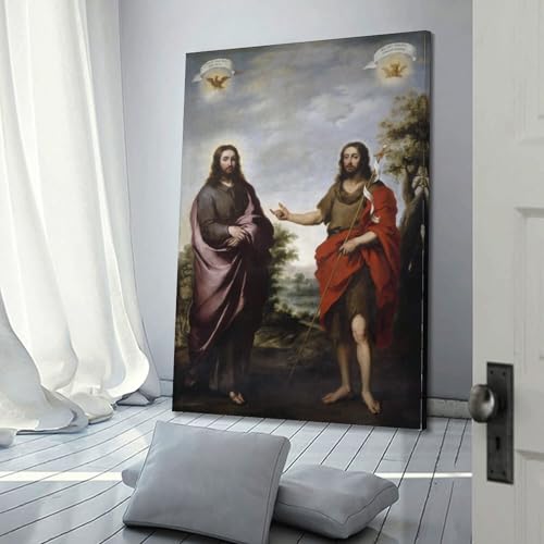 Poster Bartolomé Estebán Murillo Saint Jean-Baptiste grand format 50x75