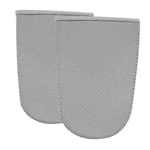 1 par de calientapiés de punta de neopreno aislado y transpirable para ciclismo y deportes al aire libre, media funda para dedos