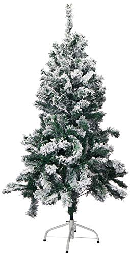 Perfect Holiday Christmas Tree, 4-Feet, Flocked Snow