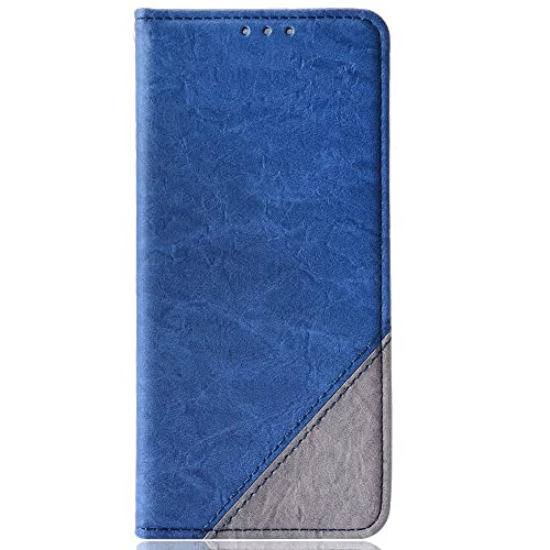 LIUZIHAN Funda para ASUS Zenfone 7 Pro. Ranuras para Tarjetas, PU Cuero Flip Folio Carcasa, con Soporte Plegable Apto para ASUS Zenfone 7 Pro Smartphone.Azul