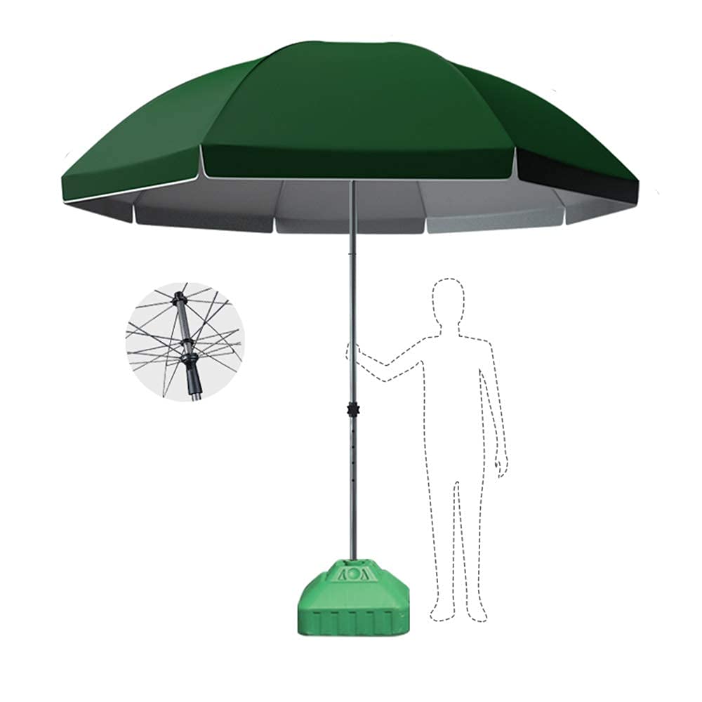 Parasol ogrodowy Duży parasol zewnętrzny, Parasol handlowy, Parasol ogrodowy, Parasol przeciwsłoneczny i przeciwdeszczowy Dwa w jednym, średnica 3,4 m Nadaje się na plażę, taras, dziedziniec