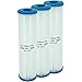 Produktbild Lamellenfilter/Faltenfilter 10 Zoll (250mm) mit einer Filterfeinheit von 20µ (Mikrometer) aus trinkwassergeeignetem Polypropylen [Dreierpack]