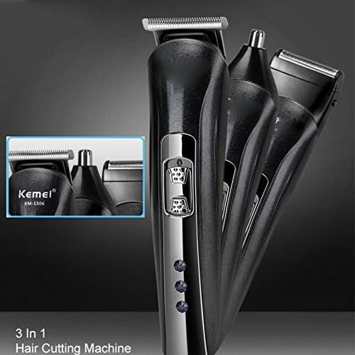 Multifunction Rechargeable Hair Clipper for Men Waterproof Electric Shaver Beard Nose Ear TrimmerTool