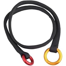 120CM Tree Arborist Friction Saver,Adjustable Arborist Cambium Saver Tree Climbing Cambium Saver with Two Hanging Rings for Safe Tree Climbing and Rigging