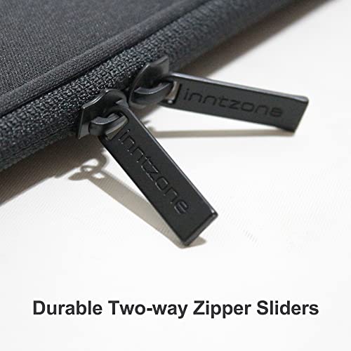 Inntzone 14 Inch Foldable Laptop Sleeve Slim Case Lightweight Bag Notebook Computer Carrying Flip Cover (Black) #TOP5