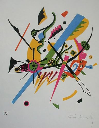 Tableau Kandinsky Petits mondes pour habiller un mur vide